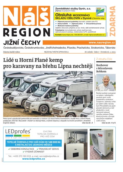 E-magazín Náš Region - Jižní Čechy 7/2023 - A 11 s.r.o.