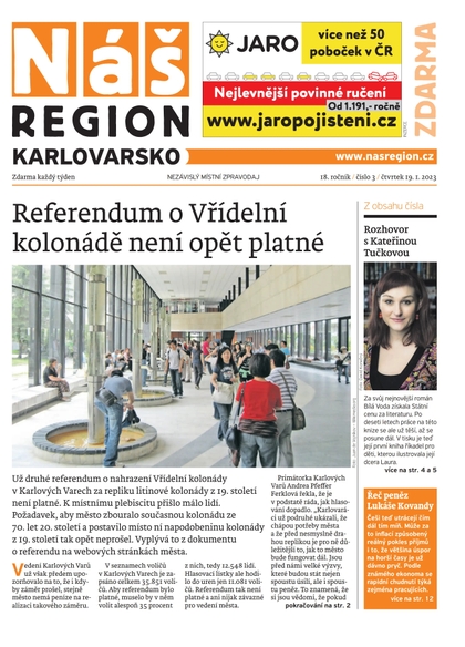E-magazín Náš Region - Karlovarsko 3/2023 - A 11 s.r.o.