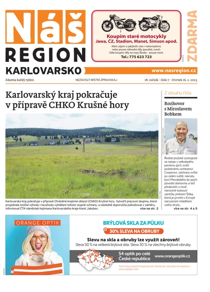 E-magazín Náš Region - Karlovarsko 7/2023 - A 11 s.r.o.