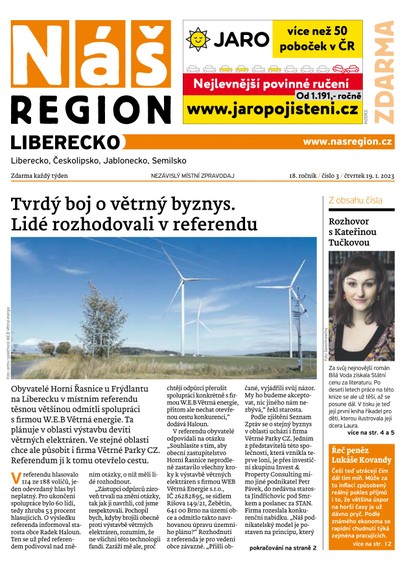 E-magazín Náš Region - Liberecko 3/2023 - A 11 s.r.o.