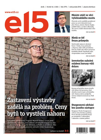 E-magazín E15 - 16.2.2023 - CZECH NEWS CENTER a. s.