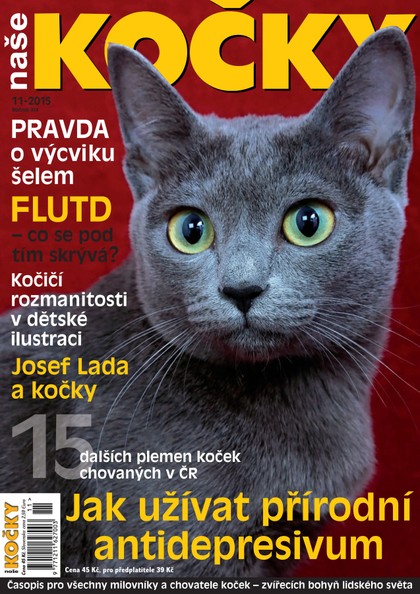 E-magazín Naše kočky, 11-2015 - Nakladatelství Minerva CZ, s. r. o.