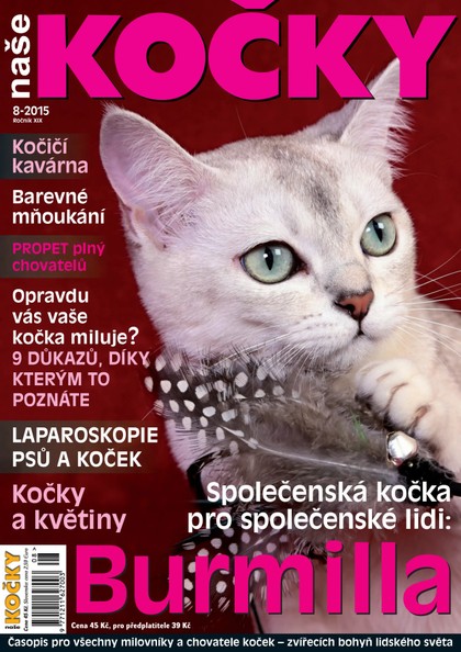 E-magazín Naše kočky, 08-2015 - Nakladatelství Minerva CZ, s. r. o.