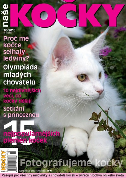 E-magazín Naše kočky, 10-2015 - Nakladatelství Minerva CZ, s. r. o.