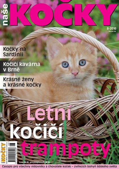 E-magazín Naše kočky, 08-2016 - Nakladatelství Minerva CZ, s. r. o.