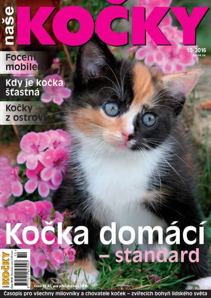 E-magazín Naše kočky, 10-2016 - Nakladatelství Minerva CZ, s. r. o.