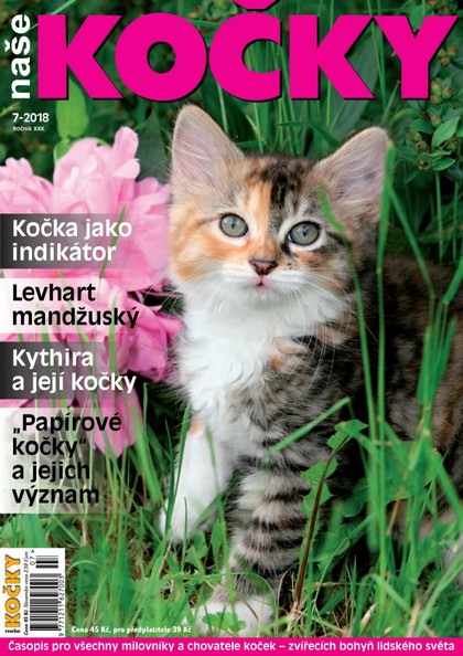 E-magazín Naše kočky, 07-2018 - Nakladatelství Minerva CZ, s. r. o.