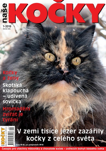 E-magazín Naše kočky, 01-2019 - Nakladatelství Minerva CZ, s. r. o.