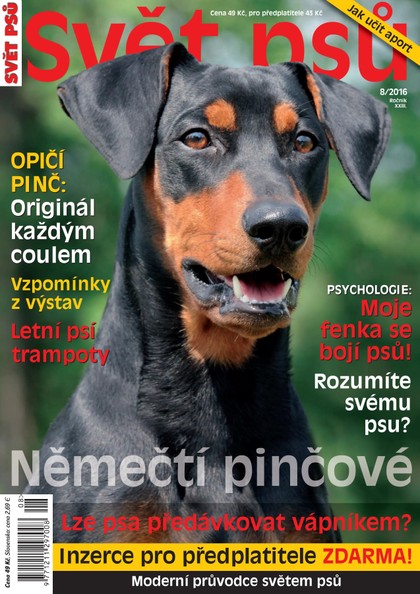 E-magazín Svět psů, 08-2016 - Nakladatelství Minerva CZ, s. r. o.