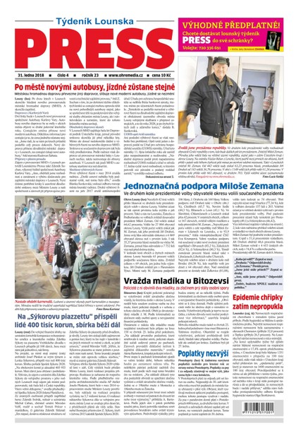 E-magazín Lounský press 4/2018 - Ohře Media