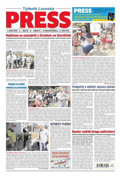 E-magazín Lounský press 30/2018 - Ohře Media