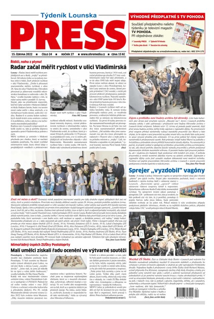 E-magazín Lounský press 24/2022 - Ohře Media