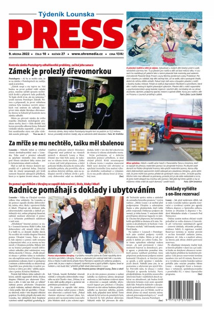 E-magazín Lounský press 10/2022 - Ohře Media