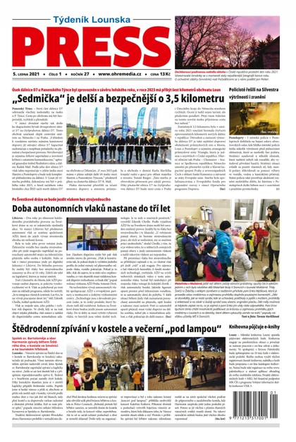 E-magazín Lounský press 01/2022 - Ohře Media