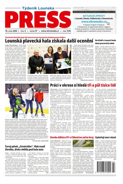 E-magazín Lounský press 03/2022 - Ohře Media