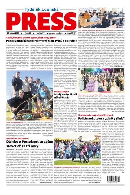 E-magazín Lounský press 16/2022 - Ohře Media