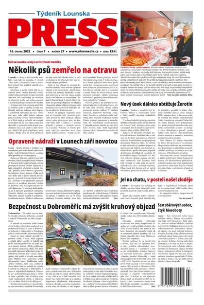 E-magazín Lounský press 07/2022 - Ohře Media