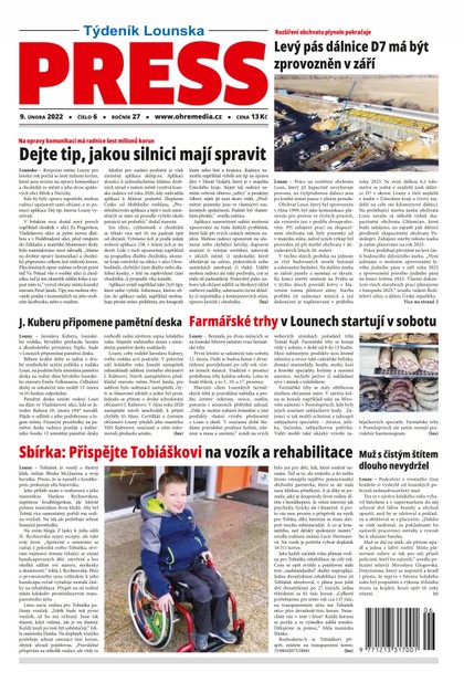 E-magazín Lounský press 06/2022 - Ohře Media