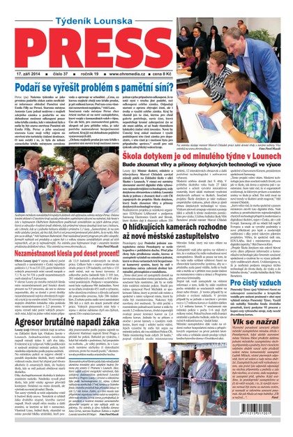 E-magazín Lounský press 37/2014 - Ohře Media