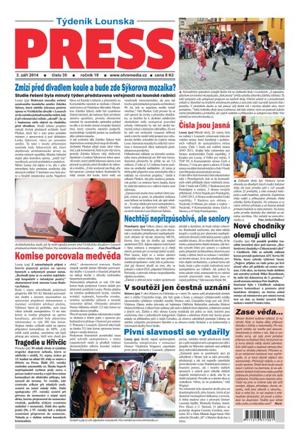 E-magazín Lounský press 35/2014 - Ohře Media