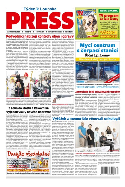 E-magazín Lounský press 49/2019 - Ohře Media