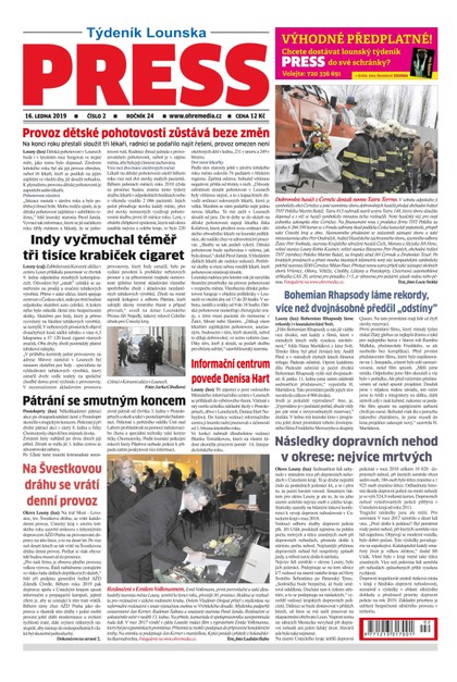 E-magazín Lounský press 2/2019 - Ohře Media