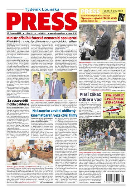 E-magazín Lounský press 28/2019 - Ohře Media