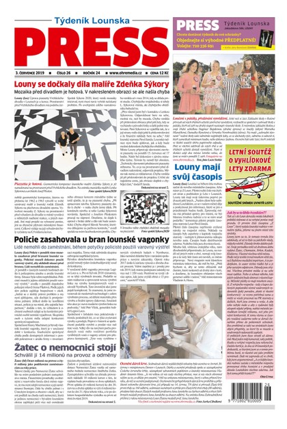 E-magazín Lounský press 26/2019 - Ohře Media