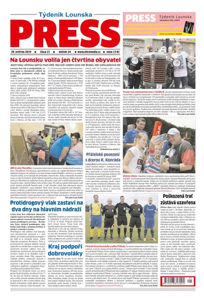 E-magazín Lounský press 21/2019 - Ohře Media