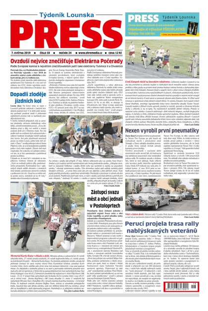 E-magazín Lounský press 18/2019 - Ohře Media