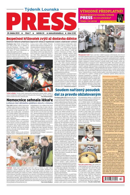 E-magazín Lounský press 7/2019 - Ohře Media