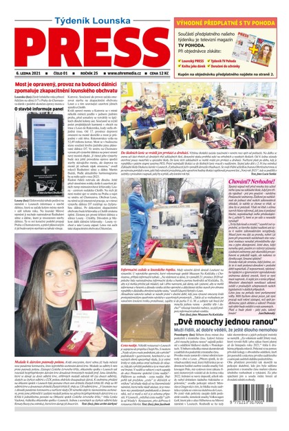 E-magazín Lounský press 1/2021 - Ohře Media