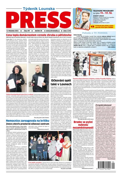 E-magazín Lounský press 49/2021 - Ohře Media