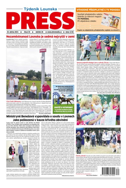 E-magazín Lounský press 34/2021 - Ohře Media