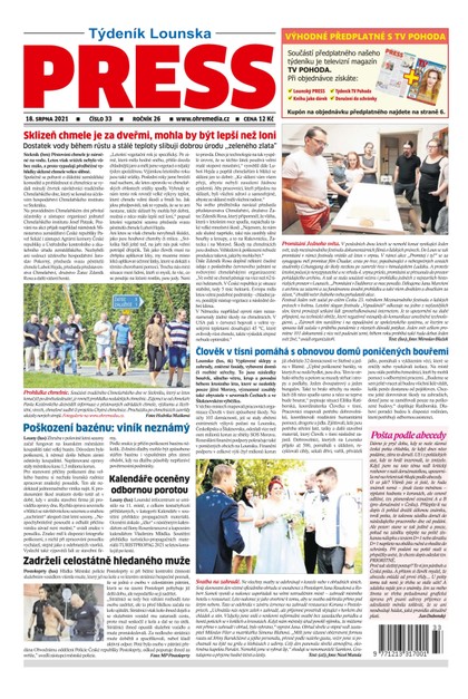 E-magazín Lounský press 33/2021 - Ohře Media