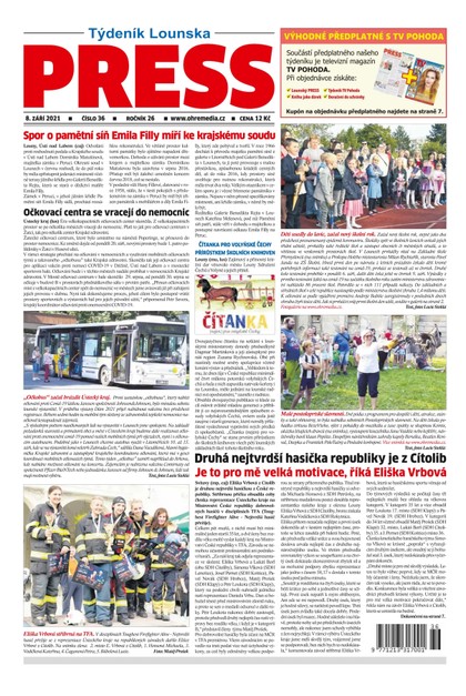 E-magazín Lounský press 36/2021 - Ohře Media