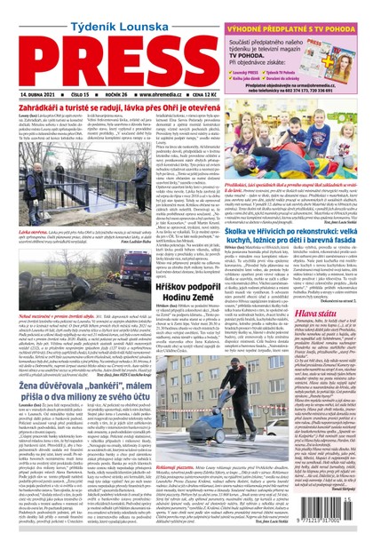 E-magazín Lounský press 15/2021 - Ohře Media