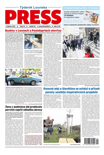 E-magazín Lounský press 22/2021 - Ohře Media