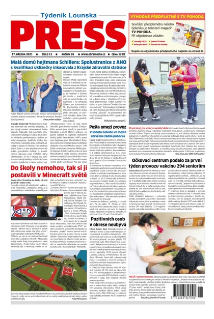 E-magazín Lounský press 11/2021 - Ohře Media