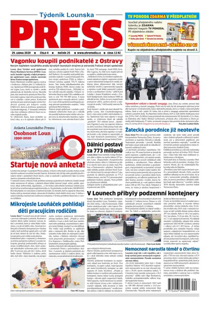 E-magazín Lounský press 4/2020 - Ohře Media