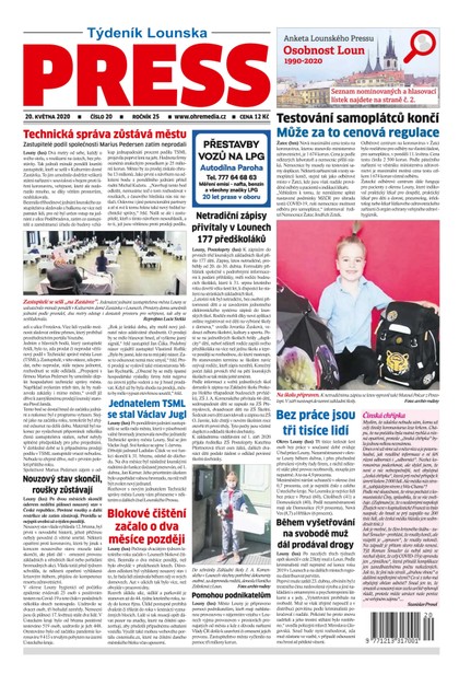 E-magazín Lounský press 20/2020 - Ohře Media