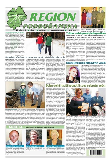 E-magazín Region Podbořanska 3/2018 - Ohře Media