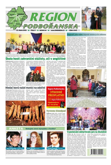 E-magazín Region Podbořanska 7/2018 - Ohře Media