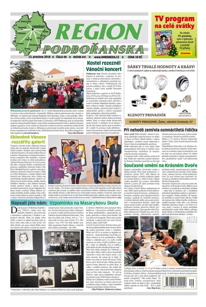 E-magazín Region Podbořanska 49/2018 - Ohře Media