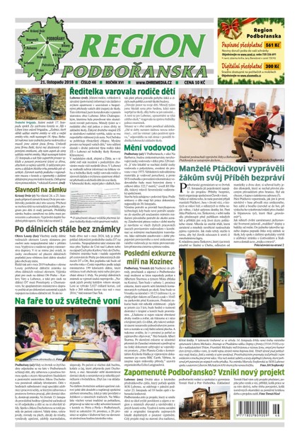 E-magazín Region Podbořanska 46/2018 - Ohře Media