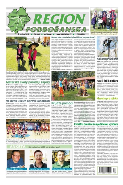 E-magazín Region Podbořanska 17/2018 - Ohře Media