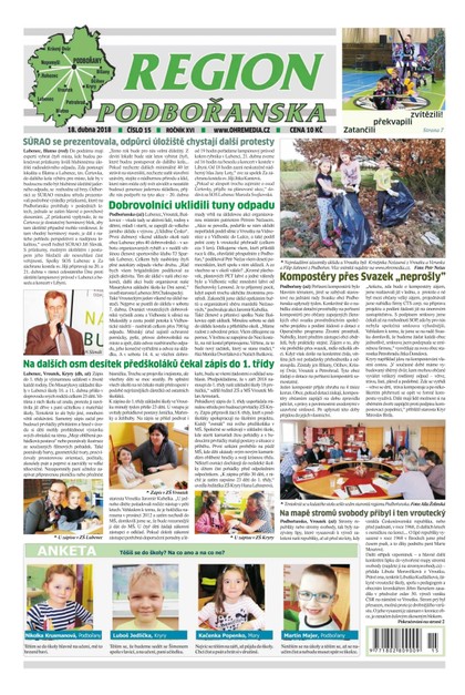 E-magazín Region Podbořanska 15/2018 - Ohře Media