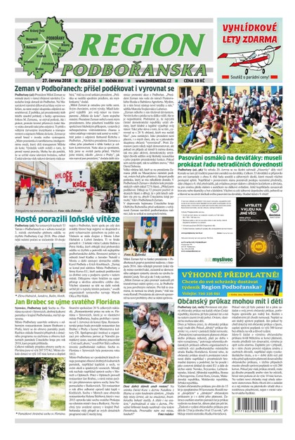 E-magazín Region Podbořanska 25/2018 - Ohře Media