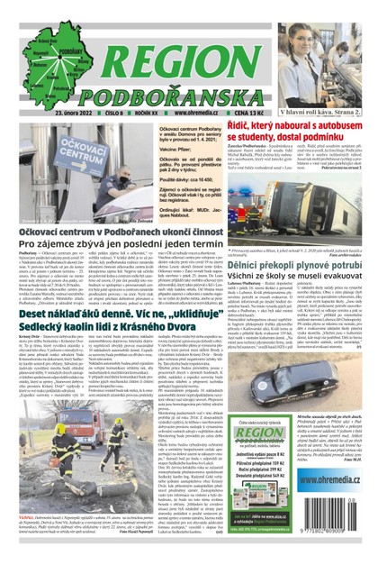 E-magazín Region Podbořanska 08/2022 - Ohře Media