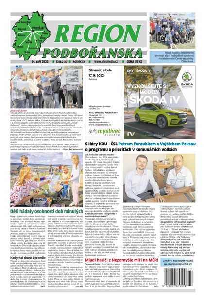 E-magazín Region Podbořanska 37/2022 - Ohře Media